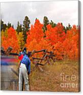 Pike To Pike Highway Canvas Print