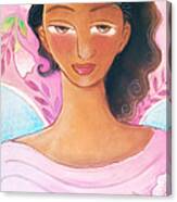 Pink Angel Canvas Print