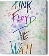 Pink Floyed The Wall Canvas Print