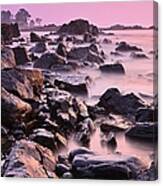 Pink Odiorne Sunrise Canvas Print
