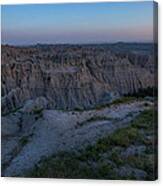 Pinnacles Overlook At Dusk Canvas Print