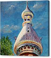 Play Of Light - University Of Tampa Canvas Print