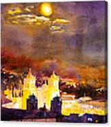 Plaza De Armas- Cusco Canvas Print