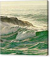 Point Lobos Surf Canvas Print