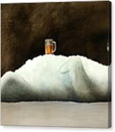 Polar Beer... Canvas Print