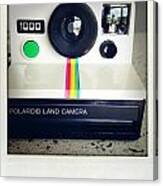 Polaroid Camera. Canvas Print