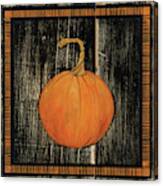 Polka Dot Pumpkin I Canvas Print