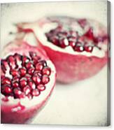Pomegranate Love Canvas Print
