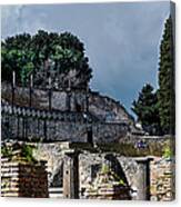 Pompei Teatro Grande - Main Theatre Canvas Print