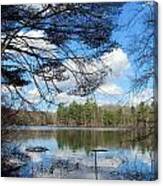 Pond At Maxwell Mays Canvas Print