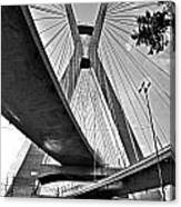 Ponte Estaiada Octavio Frias De Oliveira - Sao Paulo Canvas Print