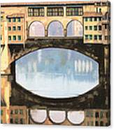 Ponte Vecchio A Firenze Canvas Print
