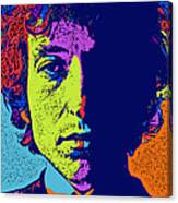 Pop Art Dylan Canvas Print