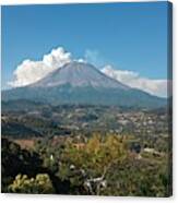 Popocatepetl Volcano Canvas Print