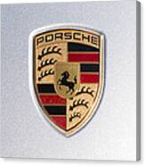 Porsche Emblem 911 Canvas Print
