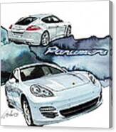 Porsche Panamera Canvas Print
