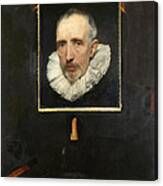 Portrait Of Cornelis Van Der Geest Canvas Print