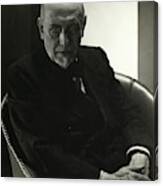 Portrait Of Luigi Pirandello Canvas Print