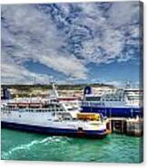 Preparing To Cross The Channel Canvas Print