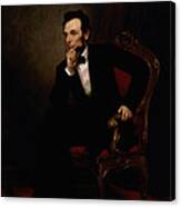 President Lincoln Canvas Print