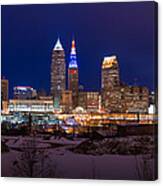President's Day In Cleveland 2014 Canvas Print