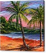 Princeville Kauai Canvas Print