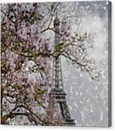 Printemps Parisienne Canvas Print