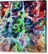 Psychedelic Galaxy Canvas Print