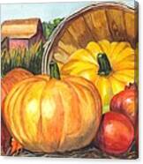 Pumpkin Pickin Canvas Print