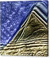 Pyramid And Camel Canvas Print