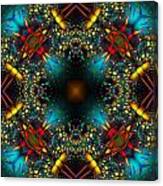 Quasar Kaleidoscope No 1 Canvas Print