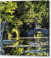 Queenstown Gardens Fountain Canvas Print