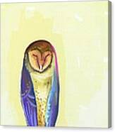 Quiet Owl Canvas Print