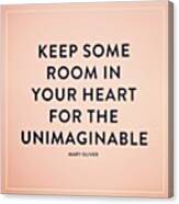 #quotes Canvas Print