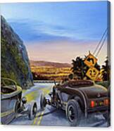 Race To Dead Man's Curve Canvas Print