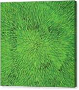 Radiation Green Canvas Print