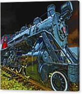 Rail On Canvas Print