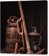 Railway Still Life Canvas Print