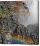 Rainbow And Mist Canvas Print