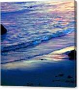 Rainbow Beach Sunset Reflections Canvas Print