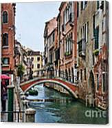 Rainy Day In Venice Canvas Print