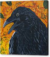 Raven Festival Canvas Print