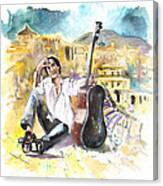 Ray Davies In Cartagena Canvas Print