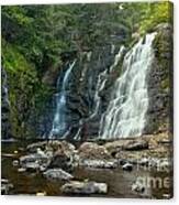 Raymondskill Waterfall Canyon Canvas Print