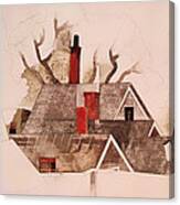 Red Chimneys Canvas Print