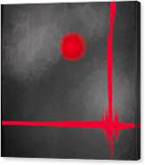 Red Dot Canvas Print