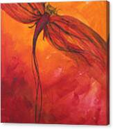 Red Dragonfly 2 Canvas Print