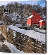 Red Mill Winter 2009 Canvas Print