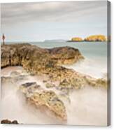 Red Ring, Ballintoy Canvas Print