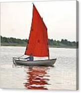 Red Sails Canvas Print